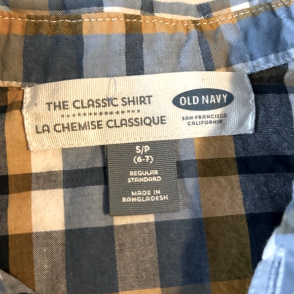 Bundle of 3 Boys Old Navy Short-Sleeved Plaid Shirts - Picture 5 of 13